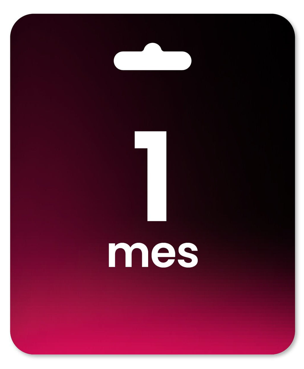 Gift Cards de 1 mes - Zapping Store