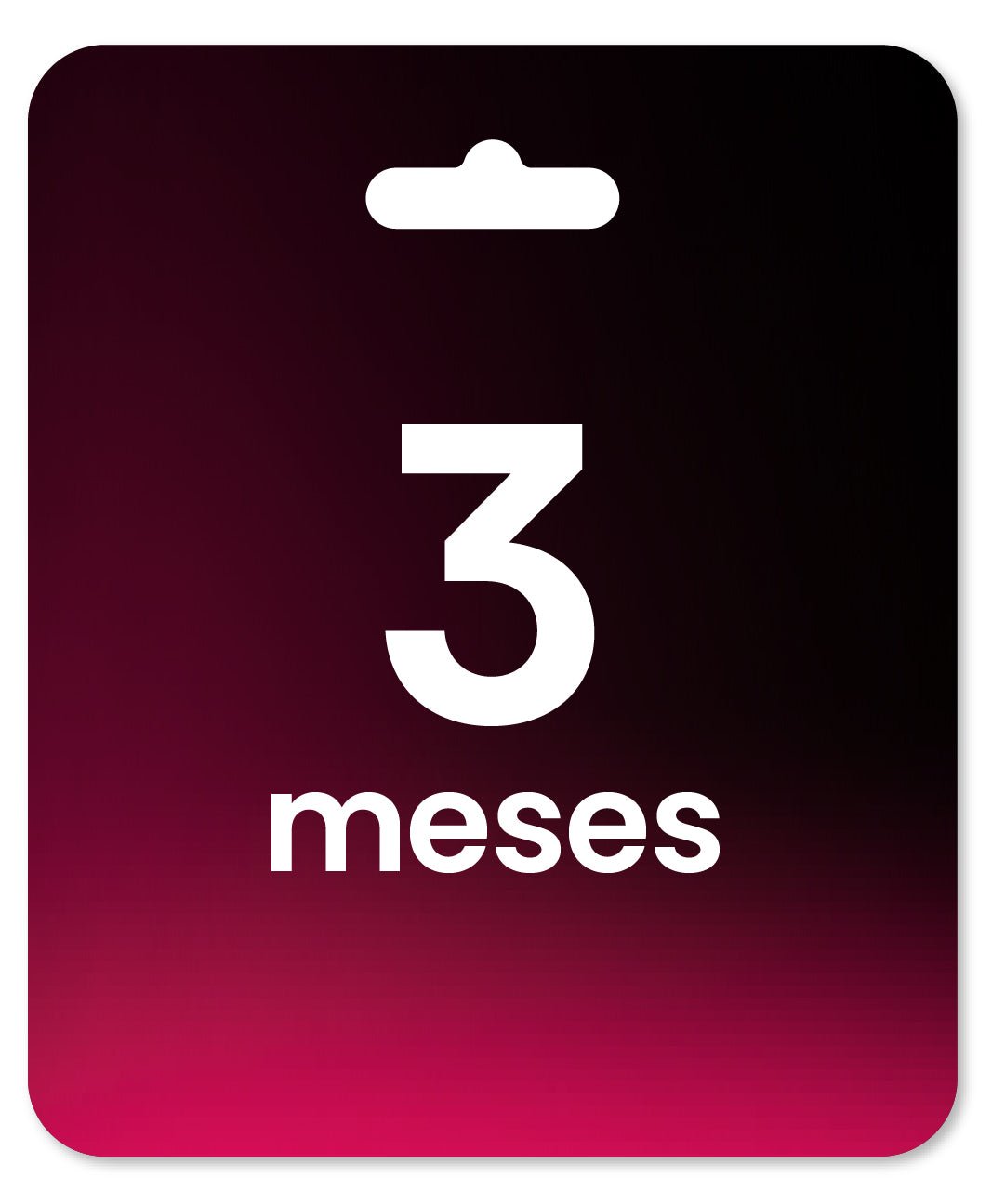 Gift Cards de 3 meses - Zapping Store