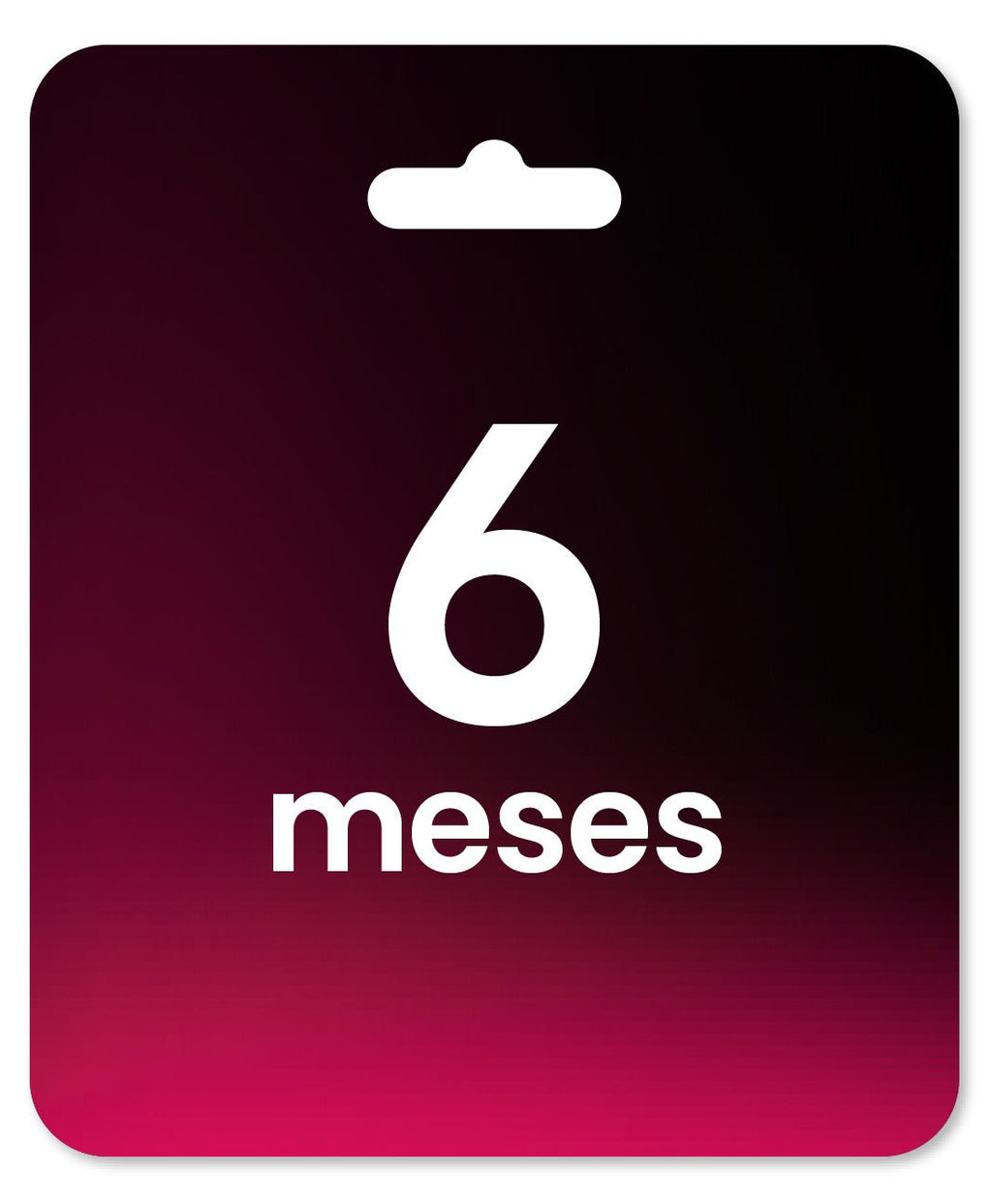 Gift Cards de 6 meses - Zapping Store