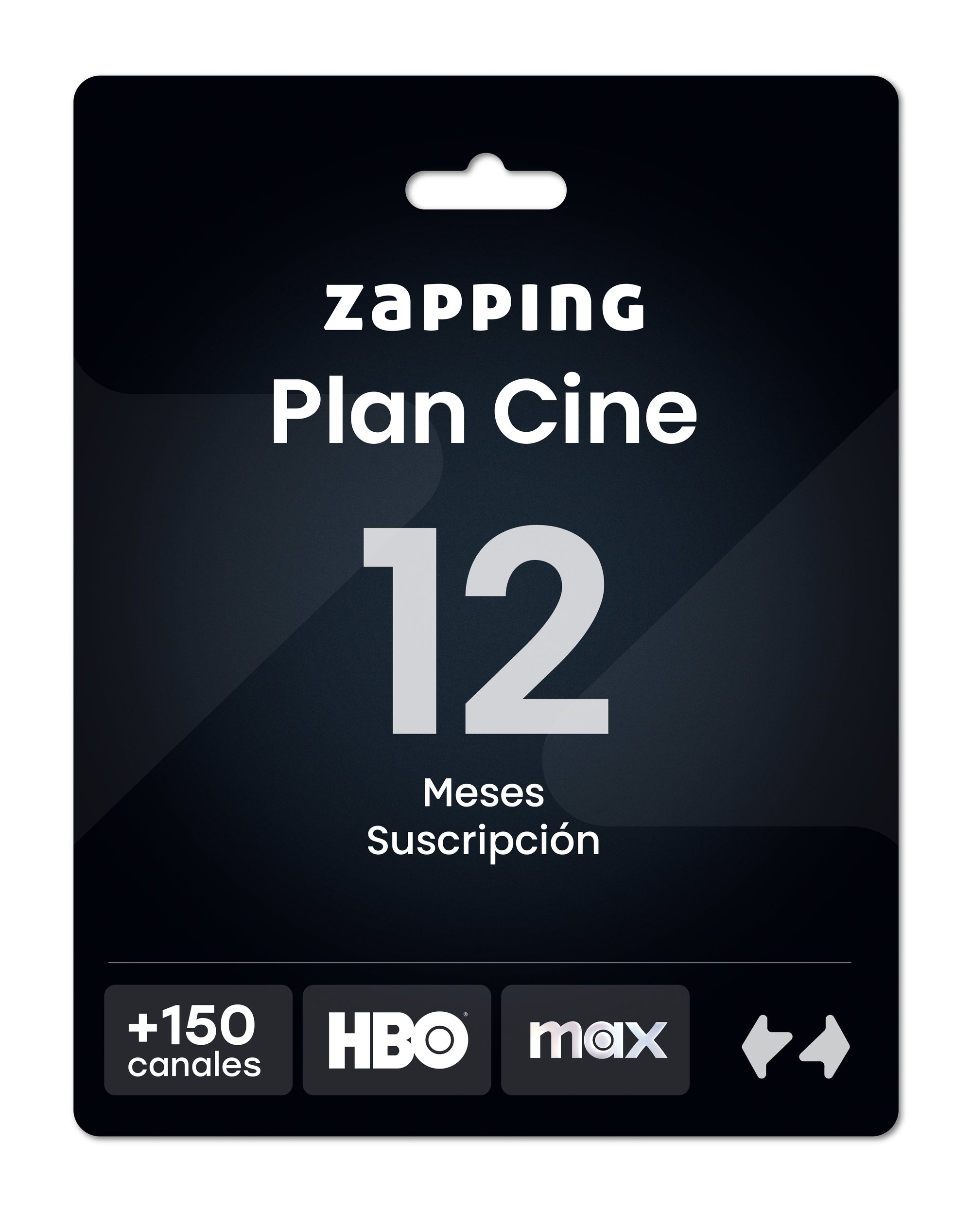 Giftcard Zapping - 1 Año Plan Cine - Zapping Store