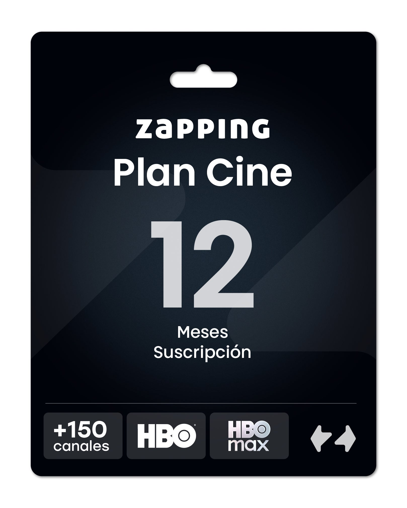 Giftcard Zapping - 1 Año Plan Cine - Zapping Store