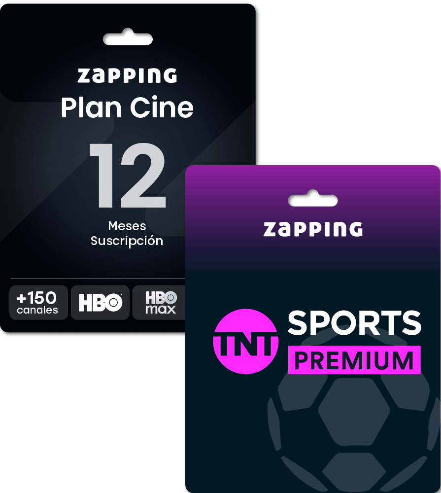 Giftcard Zapping - 1 Año Plan Cine - Zapping Store