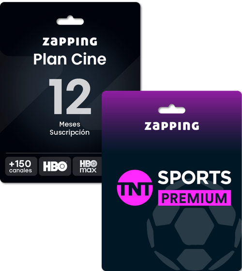 Giftcard Zapping - 1 Año Plan Cine - Zapping Store