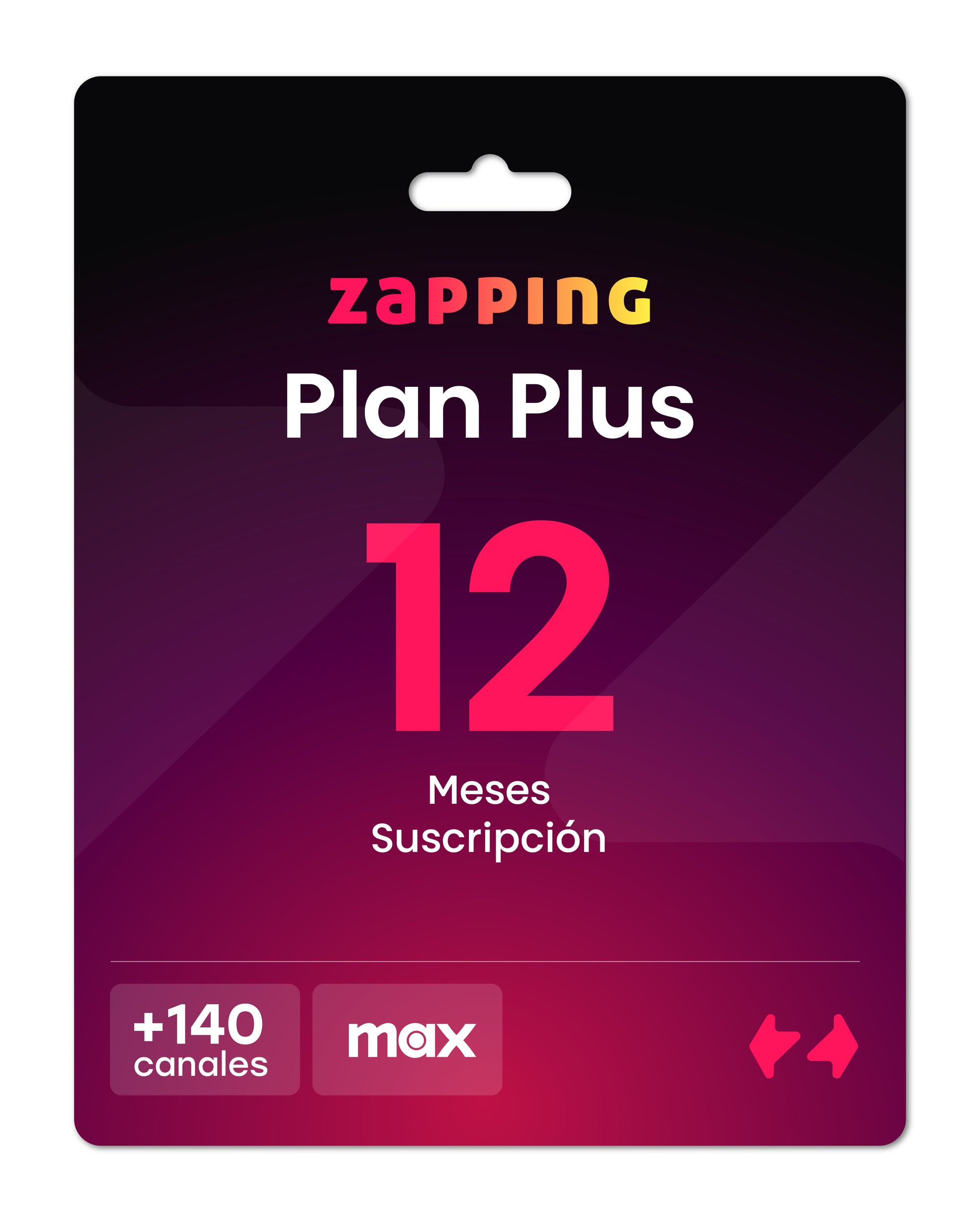 Giftcard Zapping - 1 Año Plan Plus - Zapping Store