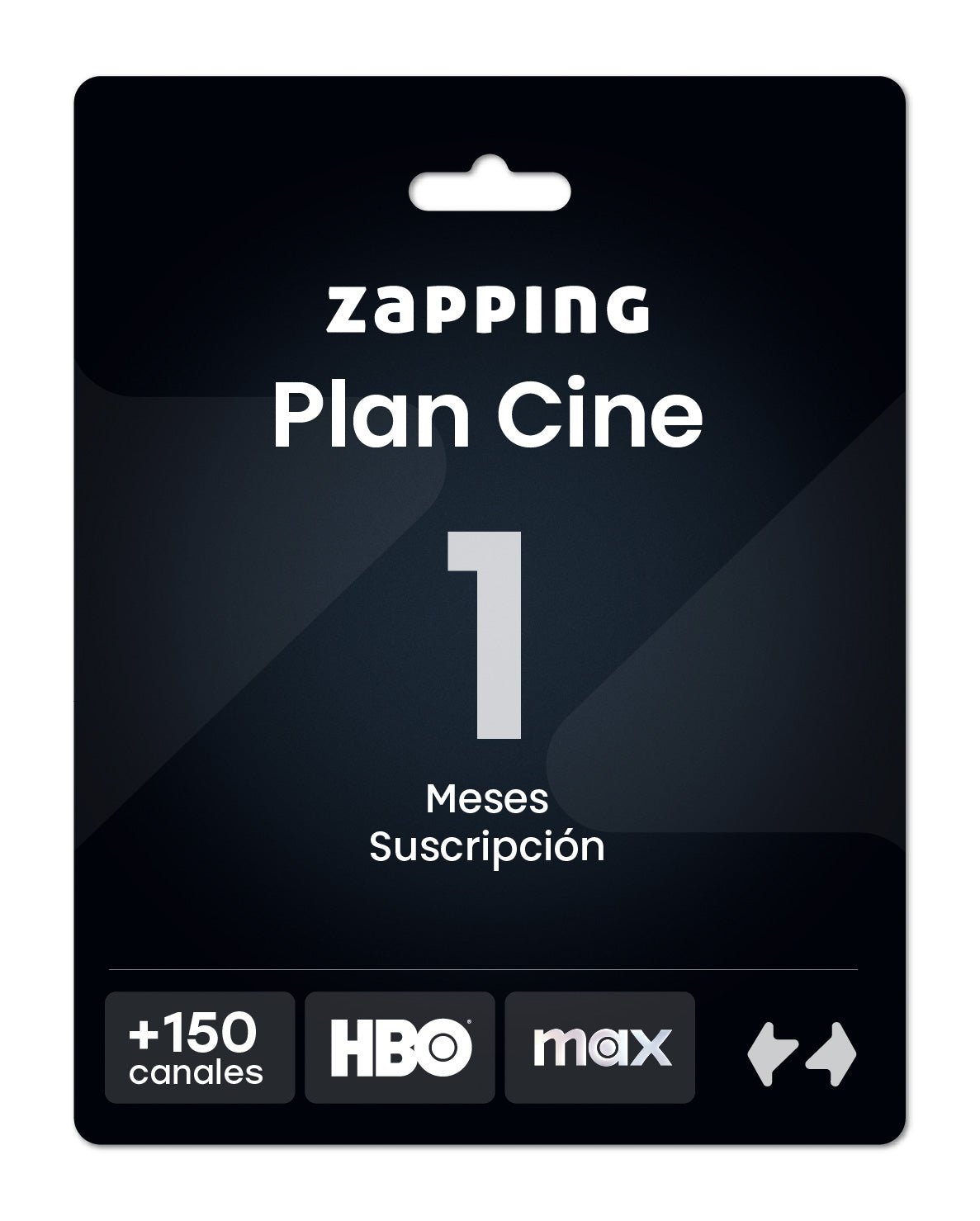 Giftcard Zapping – 1 Mes Plan Cine - Zapping Store