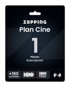 Giftcard Zapping – 1 Mes Plan Cine - Zapping Store
