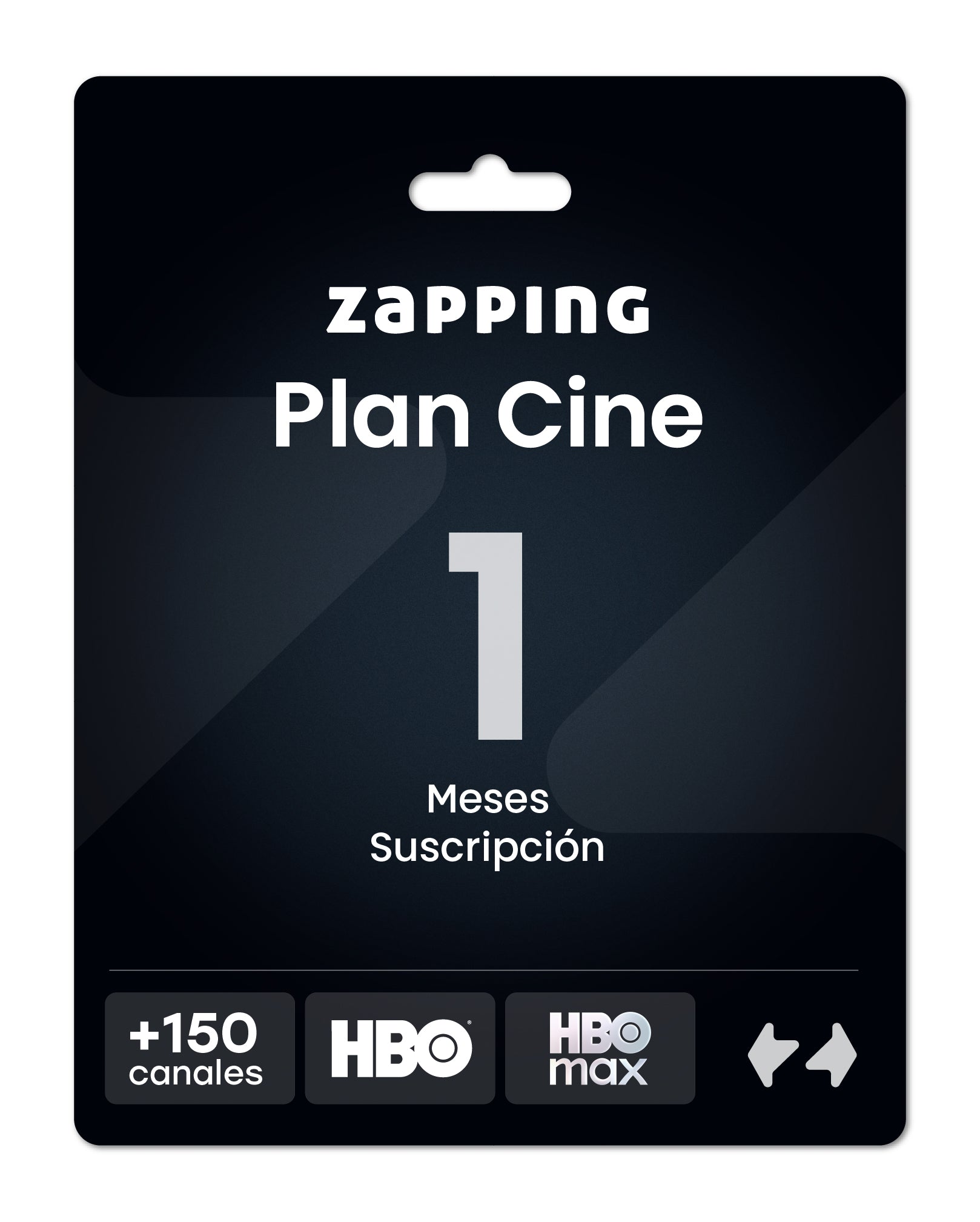 Giftcard Zapping – 1 Mes Plan Cine - Zapping Store