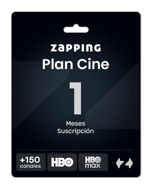 Giftcard Zapping – 1 Mes Plan Cine - Zapping Store
