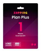 Giftcard Zapping – 1 Mes Plan Plus - Zapping Store