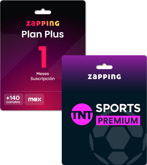 Giftcard Zapping – 1 Mes Plan Plus - Zapping Store