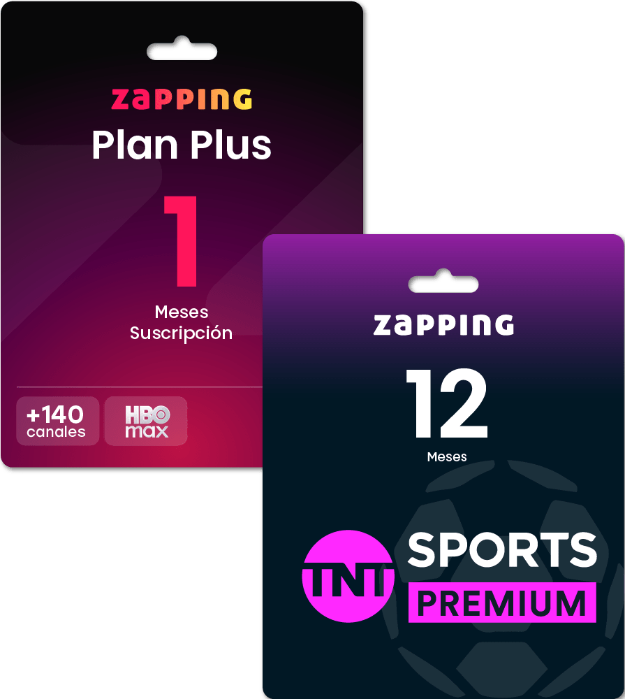 Giftcard Zapping – 1 Mes Plan Plus - Zapping Store