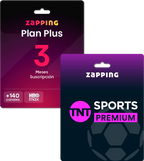 Giftcard Zapping – 3 Meses Plan Plus - Zapping Store