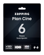 Giftcard Zapping – 6 Meses Plan Cine - Zapping Store