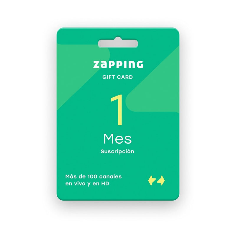 Giftcard Zapping – 1 Mes - Zapping Store